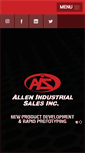 Mobile Screenshot of allenindustrialsales.com